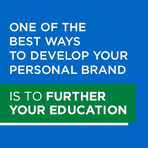 Education is an important part of developing your personal brand