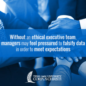 Ethical leadership is essential to the health of a business
