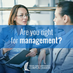 Are you right for management?