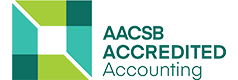 AACSB Accredited Accounting logo - the Association to Advance Collegiate Schools of Business